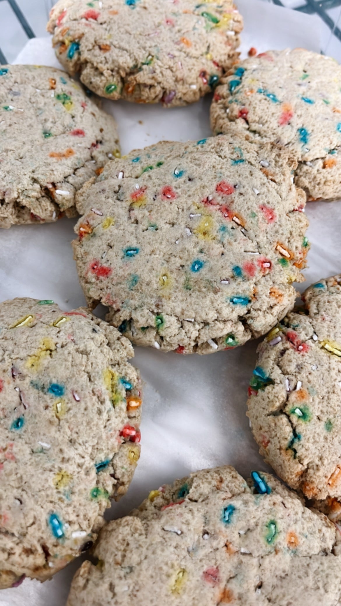 Biscuits « gâteau de fête » (🌱) - Boîte de 6