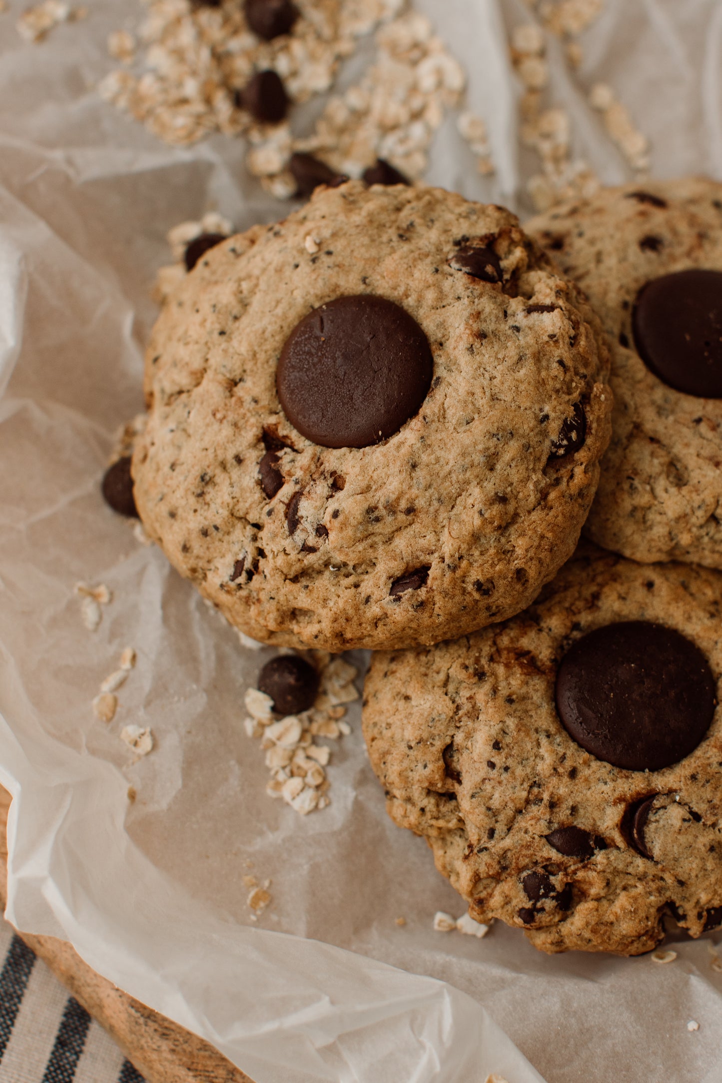 Biscuits à l’avocat & chocolat noir - Boîte de 6