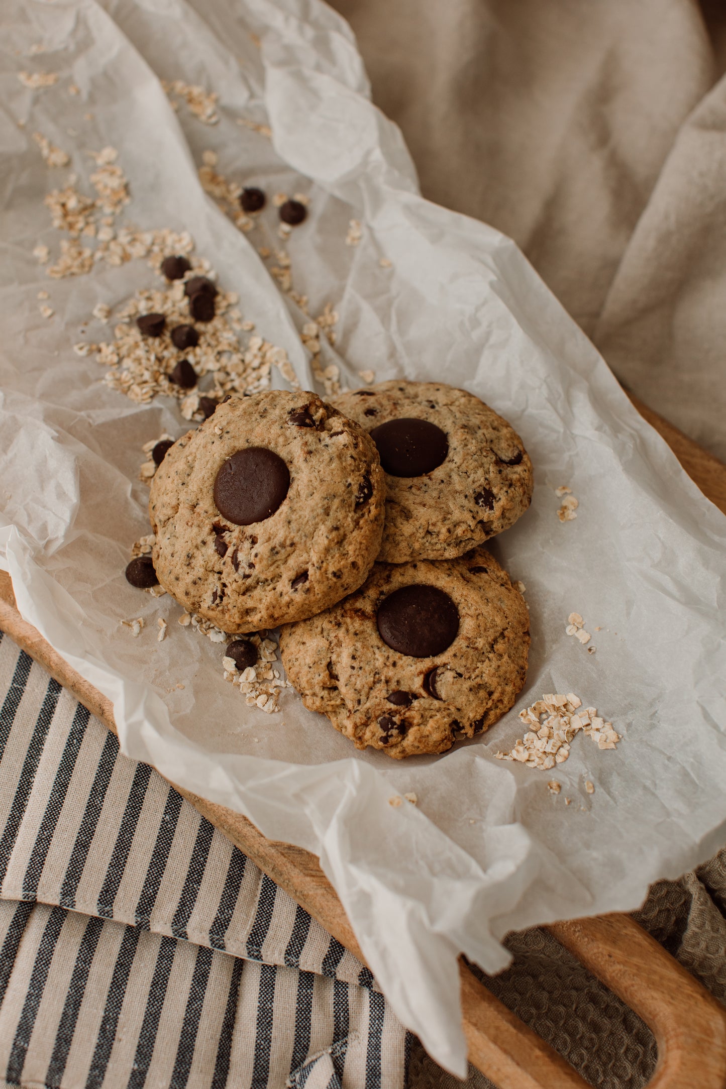 Biscuits à l’avocat & chocolat noir - Boîte de 6