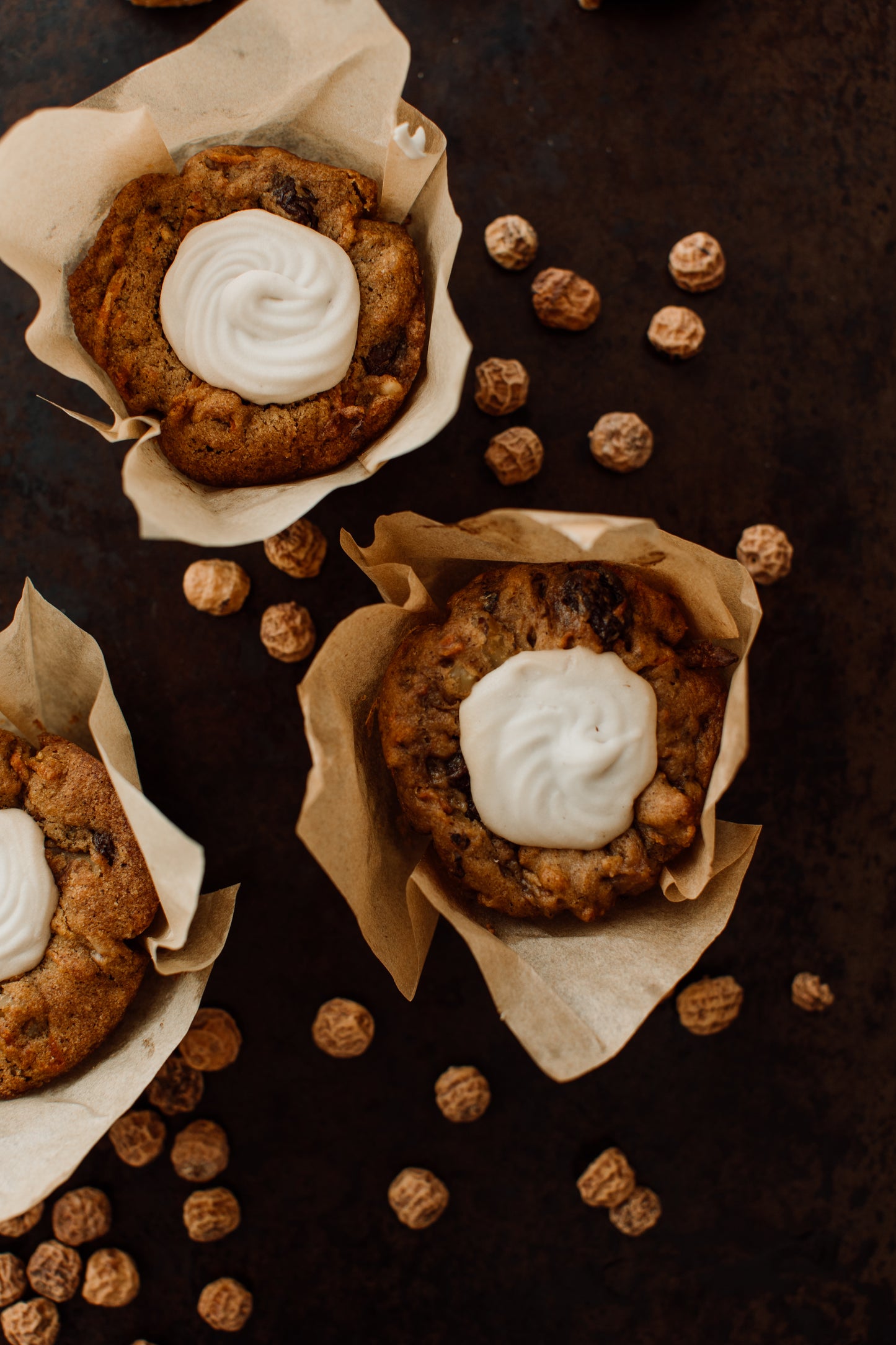 Muffins « gâteau aux carottes » - Boîte de 6