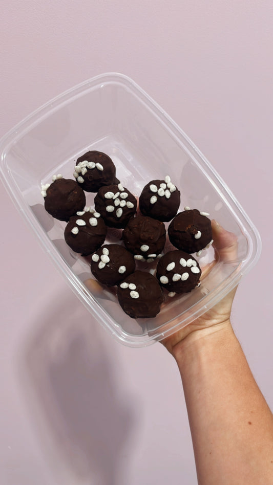 Boules « Gaufrettes au chocolat » (🌱) - Boîte de 10