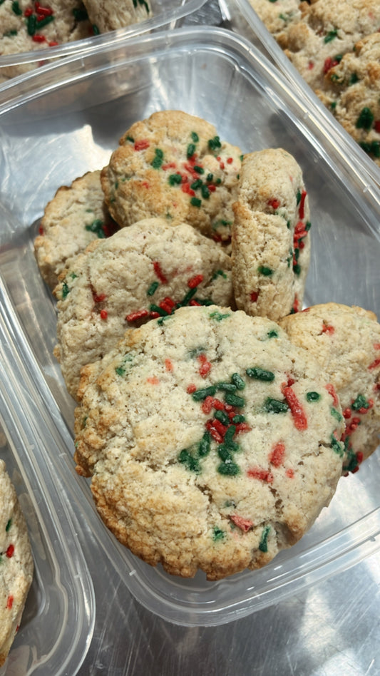 Biscuits style « sablés » de Noël - Boîte de 6