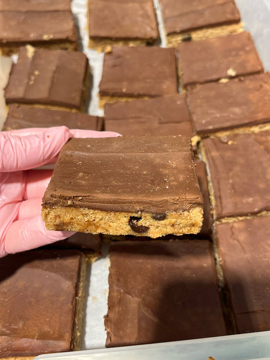 Carrés '' pâte à biscuit '' - Boite de 6